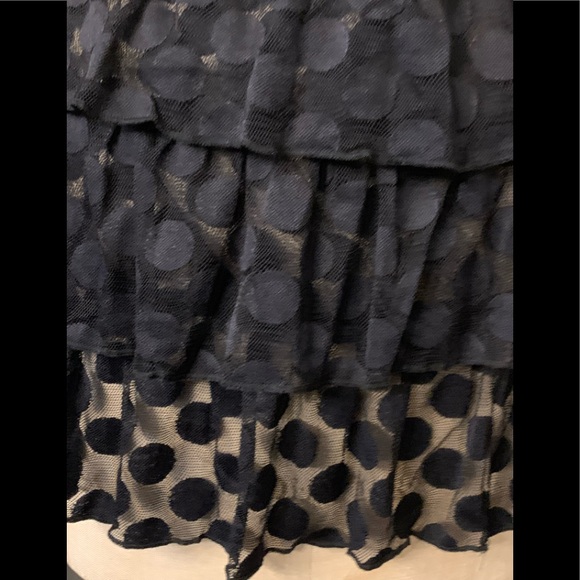 NWT Bag Lady by MudPie Black Dottie Beach Skirt Swim Coverup - Picture 2 of 5